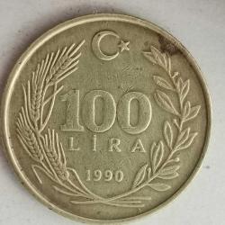TÜRKİYE   1990    100 LİRA