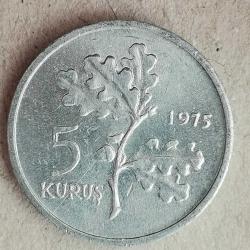 TÜRKİYE  1975  5  KURUŞ