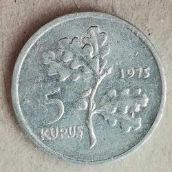 TÜRKİYE  1975  5  KURUŞ