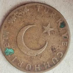 TÜRKİYE  1961    10   KURUŞ