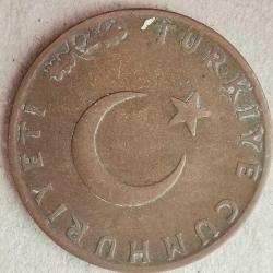 TÜRKİYE  1961    10   KURUŞ