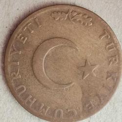 TÜRKİYE  1961    10   KURUŞ