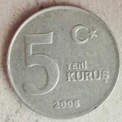 TÜRKİYE  2006   5  YENİ KURUŞ