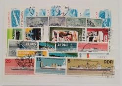 YERLİ YABANCI  KULLANILMIŞ  DAMGALI DAMGASIZ   PUL  LOTU