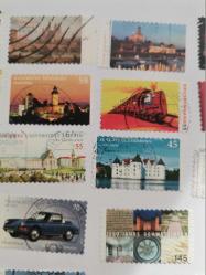 YERLİ YABANCI    KULLANILMIŞ  DAMGALI DAMGASIZ   PUL  LOTU