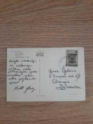 KAPADOKYA PERİ BACALARI POSTADAN GEÇMİŞ KARTPOSTAL 1973 TARİHLİ