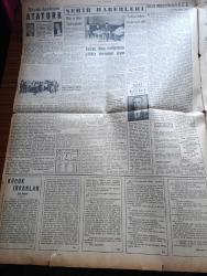 Yeni İstanbul Gazetesi - Turkish Newspaper - 1 Mart 1953 - iç politikamızın başlıca gayeleri yazan Mustafa Nermi Başmakale - Türkiye Yunanistan Yugoslavya arasında üçlü muahede dün imzalandı - Celal Bayar ve Adnan Menderes Yunan ve Yugoslav Dışişleri vekilleri ile bir arada fotoğraf - Üç memleket Dışişleri vekili elele fotoğraf - İran Şahının Avrupa seyahati karışıklıklara sebep oldu - 1953 bütçe kanunu dün kabul edildi - Verem Savaş derneği kongresinde Hadise fotoğraf - küçük insanlar yazan Faik Baysal Yazı Dizisi - büyük kardeşim Atatürk anlatan Makbule Atadan Yazı Dizisi - pazar saatleri yazan Bedii Faik - lanetli mahalle yazan Mehmet Davaz Yazı Dizisi - burç falı - ondokuzuncu asır İstanbul asayişi Nazım Yücelt - birleşik Amerika yeni Roma Büyükelçisi Bayan Luce fotoğraf - batı müziği sanatkarları Charles Gounod - dünya mutfaklarını dolaşalım Arnavutluk yazan Ayşe Nur - Queen Mary New York'ta rıhtıma nasıl yanaştı - Puro tuvalet sabunu - Jawa motosiklet - Çapamarka - Tural