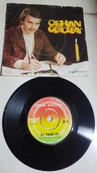 ORHAN GENCEBAY BİR TESELLİ VER YORGUN GÖZLER 45 LİK PLAK