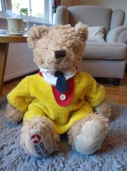 vintage Turkısh Aırlınes peluş ayıcık & 25 cm