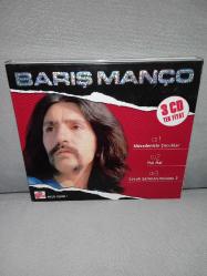 CD Barış Manço arşiv serisi 1. 3 Cd bir arada. müsaadenizle çocuklar,  hal hal, çocuk şarkıları volume 2. Dinlemeyi etkilemeyen çizikler var. Sorunsuz çalışıyor, koleksiyonluk