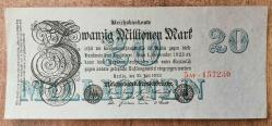 Almanya, 20 Milyon Mark 1923. (ÇT)