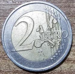 Alman F Serisi 2 EURO MADENİ PARA 2002 Yılı (Resimdeki Ürün Gönderilecektir)
