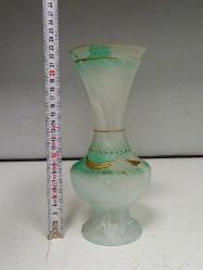 Antika Avrupa El Boyama Opalin Vazo