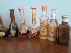 TEKEL DÖNEMİ MİNYATÜR İÇKİ ŞİŞELERİ TOPLAM 16 ADET