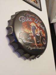 Metal Retro Duvar Tablosu