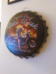 Metal Retro Duvar Tablosu