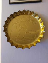 Metal Retro Duvar Tablosu