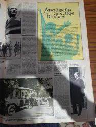 Milliyet 10 Kasım Gazetesi - Turkish Newspaper - 50'li yıllar - Atatürk dedim iptida önümü ilikledim yazan İlhan Demiraslan - Mustafa Kemal'in sözleri - Mustafa Kemal eğitiliyor - Atatürk kapak resmi Firuz Aşkın - Mustafa Kemal halep'te Yıldırım orduları Grubu komutanı iken yaverleri ile birlikte fotoğraf - albay Mustafa Kemal Çanakkale Savaşı'nda ve Anafartalar zaferinden sonra Fotoğrafı - Mustafa Kemal müşir üniforması ile fotoğraf - Mustafa Kemal trablusgarp'ta Enver Paşa ile birlikte fotoğraf - İstiklal savaşında Atatürk yazan Mesut Tarcan - Atatürk kendini anlatıyor - 31 Mart olayı ve sonrası - II. İnönü zaferinin yıldönümü dolayısıyla cephe gerisinde yapılan Geçit töreninde Fotoğrafı - Mustafa Kemal Ankara'da otomobille yola çıkarken Çankaya köşküörü önünde fotoğraf - Atatürk bir gezide Afet İnan'la fotoğraf - Mustafa Kemal Atatürk İran Şahı Rıza Şah pehlevi ile fotoğraf - Mustafa Kemal'in din üzerine görüşü - Mustafa Kemal nasıl bir kişiydi - Ahmet Haşim - Halide Edip Adıvar