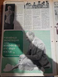 Milliyet 10 Kasım Gazetesi - Turkish Newspaper - 50'li yıllar - Atatürk dedim iptida önümü ilikledim yazan İlhan Demiraslan - Mustafa Kemal'in sözleri - Mustafa Kemal eğitiliyor - Atatürk kapak resmi Firuz Aşkın - Mustafa Kemal halep'te Yıldırım orduları Grubu komutanı iken yaverleri ile birlikte fotoğraf - albay Mustafa Kemal Çanakkale Savaşı'nda ve Anafartalar zaferinden sonra Fotoğrafı - Mustafa Kemal müşir üniforması ile fotoğraf - Mustafa Kemal trablusgarp'ta Enver Paşa ile birlikte fotoğraf - İstiklal savaşında Atatürk yazan Mesut Tarcan - Atatürk kendini anlatıyor - 31 Mart olayı ve sonrası - II. İnönü zaferinin yıldönümü dolayısıyla cephe gerisinde yapılan Geçit töreninde Fotoğrafı - Mustafa Kemal Ankara'da otomobille yola çıkarken Çankaya köşküörü önünde fotoğraf - Atatürk bir gezide Afet İnan'la fotoğraf - Mustafa Kemal Atatürk İran Şahı Rıza Şah pehlevi ile fotoğraf - Mustafa Kemal'in din üzerine görüşü - Mustafa Kemal nasıl bir kişiydi - Ahmet Haşim - Halide Edip Adıvar