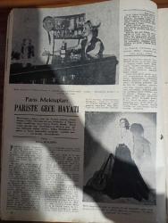 Yirminci Asır Gazetesi - Turkish Newspaper - 8 Kasım 1952 - Anıtkabir'e doğru yazan Hasan Ali Yücel - hayatta muvaffak olmuş iş adamlarımız Adem Karadağ - Medrano Sirki - Atatürk'ün film operatörü ve fotoğrafçısı Kenan Erginsoy Fotoğrafı - Ata'nın emrindeki adam anlatıyor yazan Kenan Harun - 7 Gün 7 gece yazan Hamdi Varoğlu - tezgahını meyhanede kuran bir Türk ressamı Ragıp Gökcan fotoğraf - paris'ten yazan Hıfzı topuz - Paris mektupları yazan Belkıs Söylemez - Osmanlılar devrinde cezalar yazan Mithat Sertoğlu - Amerika'da başkanlık seçimi yazan Hasan Ali Ediz - yer altında dünya var yazan Refik Halit Karay - Ağabeyim Mustafa Kemal - Makbule Atadan fotoğraf - şehir dedikoduları - dünyanın en meraklı olayları hazırlayan Adli Moran - Atatürk'ten birkaç hatıra yazan Behçet Kemal Çağlar - genç şairlerle baş başa - mikrofondan portreler Celal İnce Mustafa Çağlar ve Perihan Kövenç Fotoğrafı - İstanbul Ankara Radyosu programı - Amerika'nın sesi Radyosu - cinsiyet hayatımız yazan Fazıl Noyan