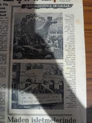 Milliyet Gazetesi Kupürü - Turkish Newspaper - 1965 - 5 yıllık plan çalışmalarına 100 komisyon iştirak edecek - Alman gözüyle De Gaulle fotoğraflar - Kaptan-ı Derya müezzinzade Ali Paşa sancağı Dışişleri bakanlığı'nda yapılan bir törenle Papa IV. Paul'ün temsilcisi tarafından Dışişleri Bakanı Hasan Işık'a verilmiştir fotoğraf - Salihli'de halka Kredi verilecek - Akhisar'da bir grup TİP Genel Başkanı Mehmet Ali Aybar'a saldırdı - Dışişleri Bakanı Hasan Işık Makarios'a ihtarda bulundu - maden işletmelerinde devletleştirme istendi - İngiltere'de Churchill Ayı ilan edilmiştir - İngiltere'de omlet yarışı heyecanlı geçti fotoğraf - Rabak altın ve gümüş satışı - hükümetin istifası ve yazan İzmir senatörü Profesör Doktor İzzet Birand - Sana yağ - Yüksek mühendis İmadettin Tanman'ın taziye ilanı - ipana diş macunu - din ve kültür eğitimcileri - milliyete mektup yöneten Faruk Demirtaş - helası olmayan iğneada'ya bağlı demirköy'den kazanılan milyonlar - maden iş Federasyon Başkanı Kemal Özer
