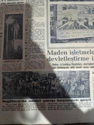 Milliyet Gazetesi Kupürü - Turkish Newspaper - 1965 - 5 yıllık plan çalışmalarına 100 komisyon iştirak edecek - Alman gözüyle De Gaulle fotoğraflar - Kaptan-ı Derya müezzinzade Ali Paşa sancağı Dışişleri bakanlığı'nda yapılan bir törenle Papa IV. Paul'ün temsilcisi tarafından Dışişleri Bakanı Hasan Işık'a verilmiştir fotoğraf - Salihli'de halka Kredi verilecek - Akhisar'da bir grup TİP Genel Başkanı Mehmet Ali Aybar'a saldırdı - Dışişleri Bakanı Hasan Işık Makarios'a ihtarda bulundu - maden işletmelerinde devletleştirme istendi - İngiltere'de Churchill Ayı ilan edilmiştir - İngiltere'de omlet yarışı heyecanlı geçti fotoğraf - Rabak altın ve gümüş satışı - hükümetin istifası ve yazan İzmir senatörü Profesör Doktor İzzet Birand - Sana yağ - Yüksek mühendis İmadettin Tanman'ın taziye ilanı - ipana diş macunu - din ve kültür eğitimcileri - milliyete mektup yöneten Faruk Demirtaş - helası olmayan iğneada'ya bağlı demirköy'den kazanılan milyonlar - maden iş Federasyon Başkanı Kemal Özer