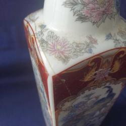 Tozan Damgalı Antika vazo / Küp ve Tabak Takımı