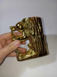 porselen termometreli ceylanı kumbara