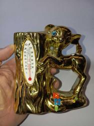 porselen termometreli ceylanı kumbara