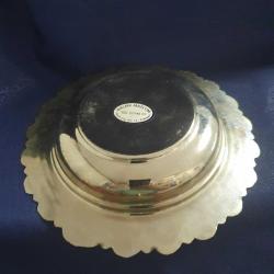 Bakır Keski Gümüş Kaplama Antep İşi Lokumluk, Şekerlik