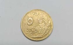1926 YILI 1.EMİSYON BRONZ 5 KURUŞ ÇOK ÇOK TEMİZ KONDİSYONDA