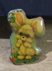 Tavşan Görselli Rozet