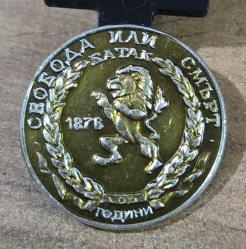 Aslan Görselli Rozet