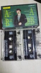 MÜSLÜM GÜRSES KLASİKLER 2 KASET BİR ARADA GÖNLÜNÜZE TAHT KURAN ŞARKILARLA İSYANKAR CAM BASKI