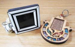 ViNTaGe MUSEVİ-YAHUDİ DiNi OBJE ve ÇERÇEVE....