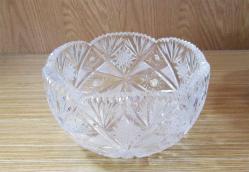 ViNTaGe ŞIK KESME KRiSTaL JARDİNYER ve ÇİÇEĞİ....