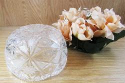 ViNTaGe ŞIK KESME KRiSTaL JARDİNYER ve ÇİÇEĞİ....