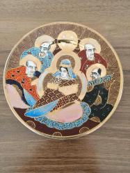 VINTAGE EL BOYAMASI PORSELEN TABAK