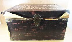 ViNTaGe ESKİTME AHŞAP SANDIK.....