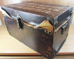 ViNTaGe ESKİTME AHŞAP SANDIK.....