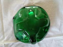 VINTAGE YEŞİL MURANO CAM ŞEKERLİK