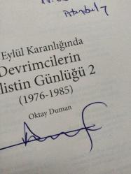 Devrimcilerin Filistin Günlüğü 1968 - 1975 (1) ve 1976 - 1985 (2) - İMZALI - İKİ KİTAP
