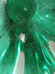 VINTAGE YEŞİL MURANO CAM ŞEKERLİK