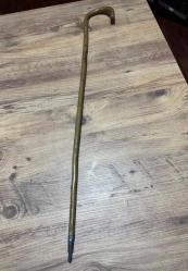 BASTON ESKİ EL YAPIMI AHŞAP HAFİF İNCE  BOY 80 CM