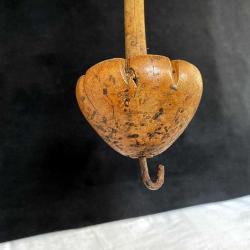 Antika Ahşap Kirman İp Eğirme Aleti