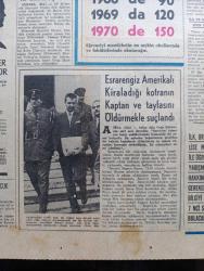 Hürriyet Gazetesi - Turkish Newspaper - 7 Mayıs 1966 - senatör Sıtkı ulay Mecliste dayak yedi - Sıtkı Ulay dayak yeme hadisesinin çıkışı - Muammer Dirik Adalet Partisinden ihraç edildi - Kıbrıs için Türk ve Yunan başbakanları görüşecek - trafik polisinin yeni mensupları - 20 ilkokul öğrencisi kurs görüp polis oldu fotoğraf - Nazmiye Demirel Sefirelere çay verdi fotoğraf - esrarengiz Amerikalı Rogers Raner kiraladığı kotranın Kaptan ve tayfasını öldürmekle suçlandı fotoğraf - Yarın anneler günü - geçen sene 69 işçinin öldüğü yeni çeltek'te 600 işçi ocağa inmiyor - Bursa Türkiye İşçi Partisi merkezini basanlar mahkum oldu - burç falınız - Unkapanı geçidinin eksik kısmında tamamlanıyor - aşk ve macera romanı bu bir başka aşk çizen Faruk Geç - bizimkiler yazan Kemal Bisalman çizen Sezgin Burak - aşk ve macera romanı dön bana sevgilim - İstanbul Ankara İzmir Radyosu Programı - Singer dikiş makinası - Türk yükseltme cemiyetinin daveti - İdealtepe plaj moteli - serbest kürsü herkese söz hakkı