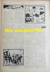 Osmanlıca Akbaba Mizah Dergisi-Gazetesi, Orijinal Dönem Basım, (Ottoman Magazine-Newspaper) - 5 Şubat 1923 - Sayı: 18 - Rumi: 5 Şubat 1339 - Hicri: 18 Cemaziyelahir 1341 - Karikatürist Ratip Tahir Burak'ın Çalışması: Gayr-ı Faaller Nasıl Vakit Geçiriyorlar? - Laklakiyat: Portakal Bolluğu - Çarşı Pazara Dair: Ekmekler Hakkında - Bir Tavsiye: Emraz-ı Akliye Mütehassısı Mazhar Osman (Usman) Bey, Taht-ı Tedavisinde Bulunan Hastalara, Bir Müddet İçin Akşam ve İleri Gazetelerini Okumalarını Tavsiye Etmiştir - Karikatürist Mehmet İzzettin'in Çalışması: Mütareke'den Beri İstanbul'da Görülen Yabancı Simalardan Birkaç Numune - Be-Tarz-ı Kudema: 