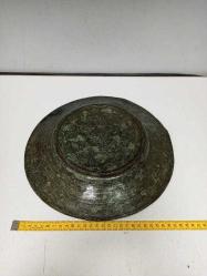 Antika Bakır Osmanlı Lenger 31cm