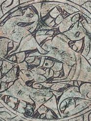 Antika Bakır Osmanlı Lenger 32cm