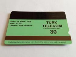 T.TELEKOM 3 .YIL: TELEFON KARTI 1998
